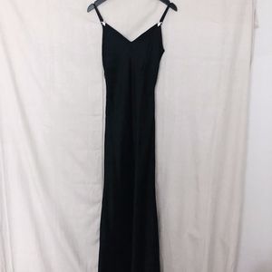 Ralph Lauren Collection - Black Silk Slip Gown